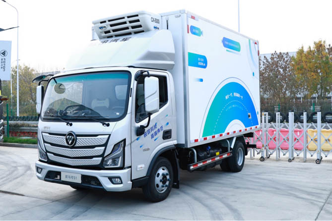 福康全新3.0L强劲动力首发即配福田欧马可，助力卡友征服冷链江湖