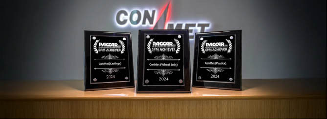 康迈荣获 PACCAR 多项年度大奖，持续领航质量与卓越绩效