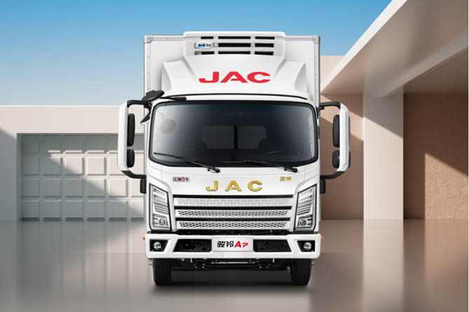 “鲜”锋实力，骏铃A7冷藏车稳运必达！